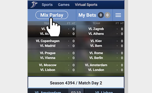 Cara Bermain Virtual Sport - Virtual Football League / (VFL)